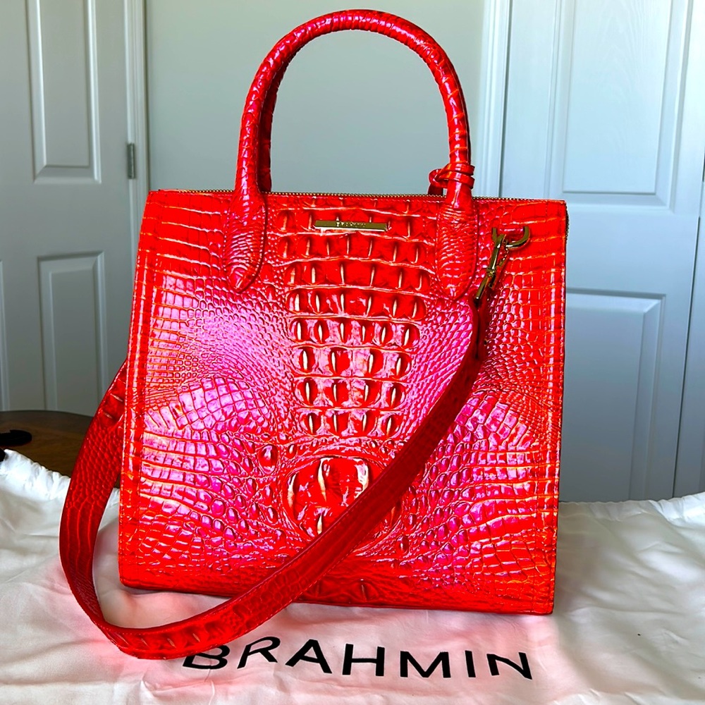 🔥NWT Brahmin Caroline Satchel!🔥
